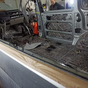 Шумоизоляция автомобиля микроавтобус