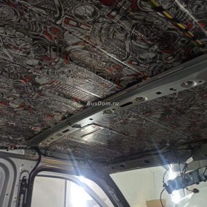Шумоизоляция автомобиля микроавтобус